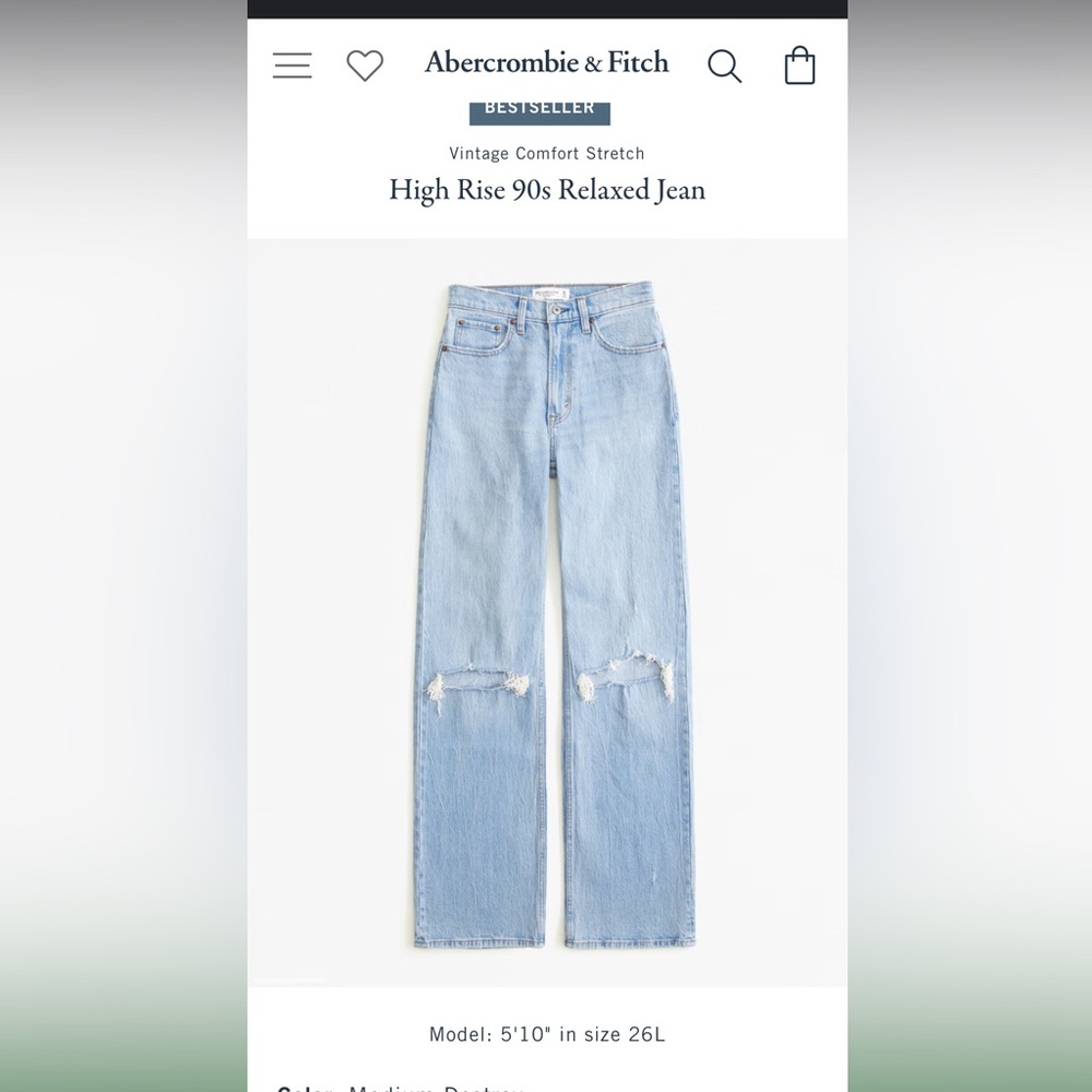 High Rise 90s Relaxed Jean